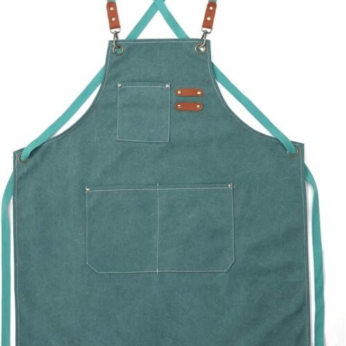 Heavy-Duty Children's Canvas Apron Adjustable Straps