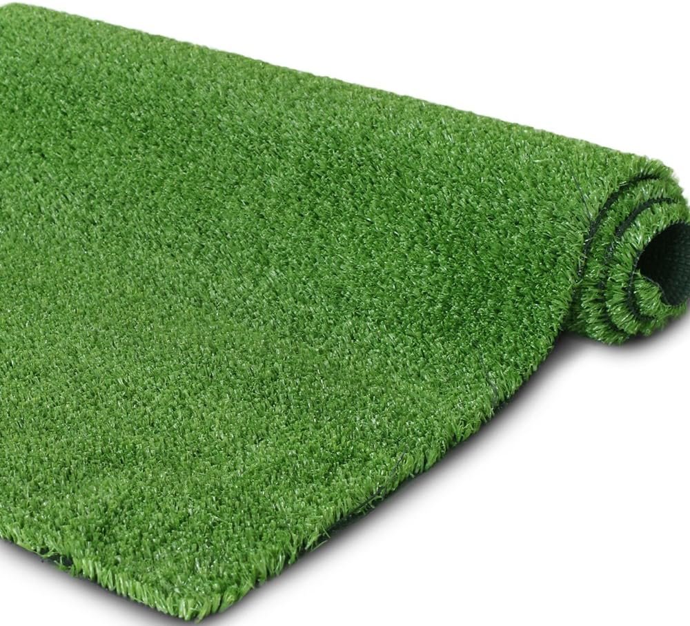 Synthetic Artificial Grass Turf for Garden Patio Balcony with Drainage Holes