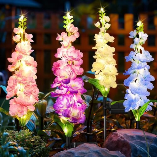 Solar Garden Stake Flower Lights