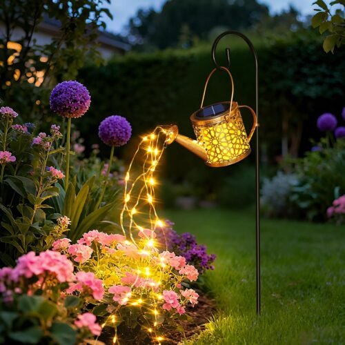 Solar Garden Kettle Shaped Lights