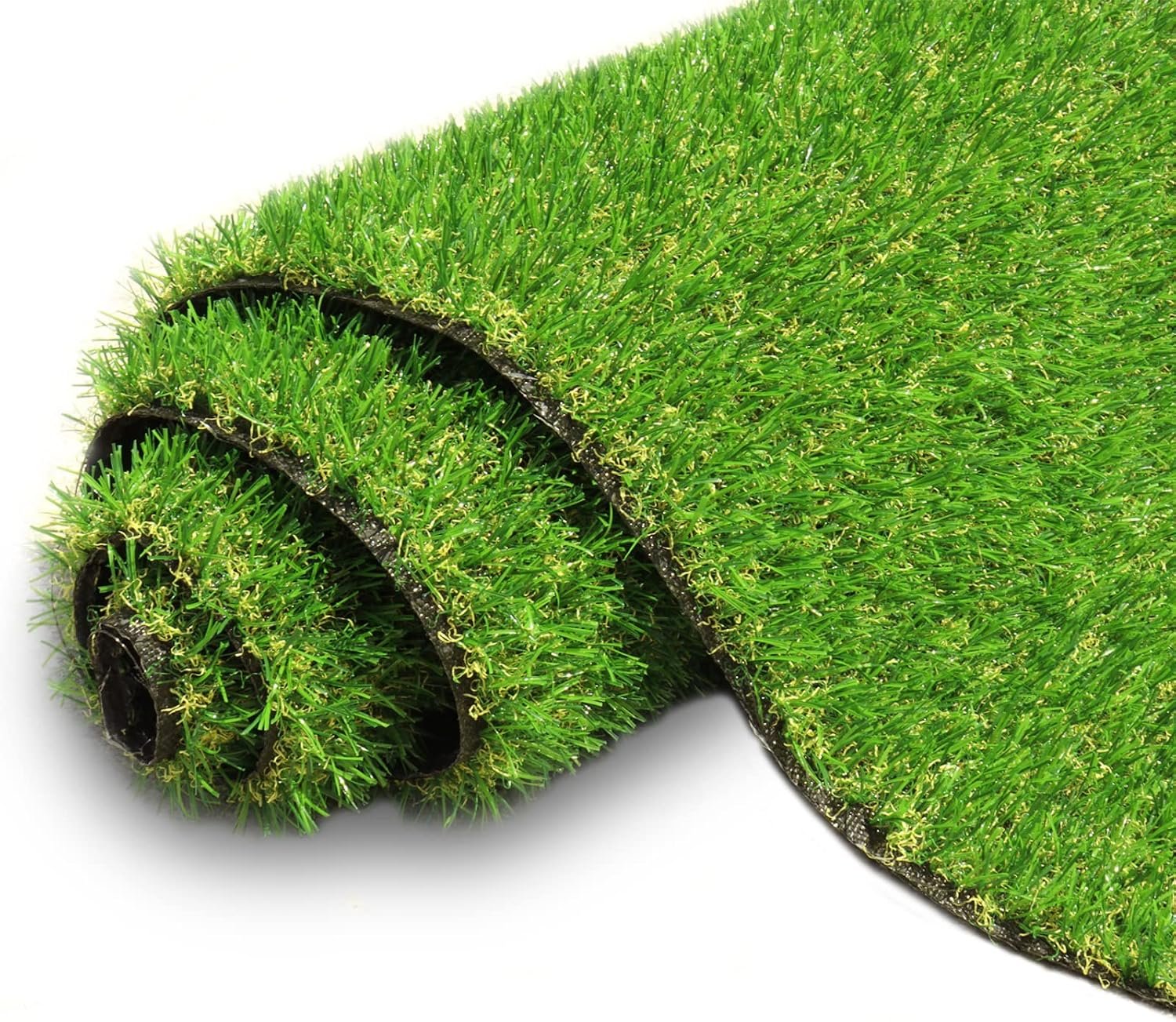 Artificial Turf Grass with Drainage Realistic Fake Grass Rug for Garden Pet