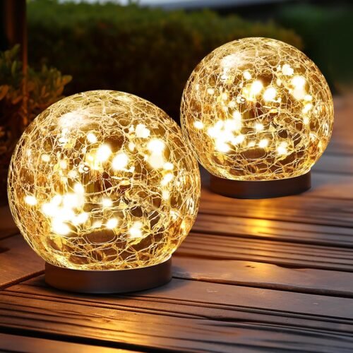 Solar Garden Yard Globe Lights